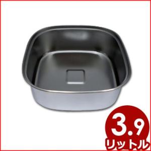 角蒸し器用水槽 24cm 持ち手無し IH対応 ...の商品画像