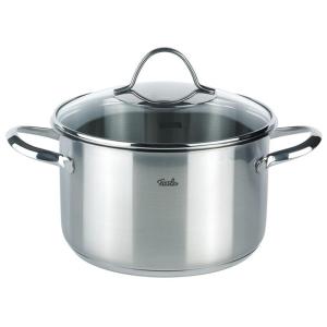 フィスラー Fissler シチューポット 鍋 シチュー鍋 20cm ステンレス ガラスフタ付き 電磁調理器対応 02-114-20｜kitchen