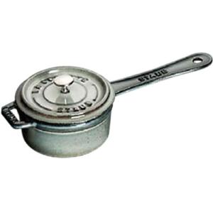 Staub ストウブ ミニ ソースパン10（1241018）グレー