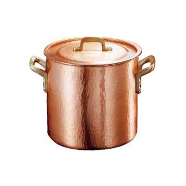 新光金属 新槌起 深型 両手鍋 22cm