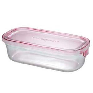 イワキ パックアンドレンジBOX(ハーフ) (ピンク)＜3246N-P＞ 送料無料