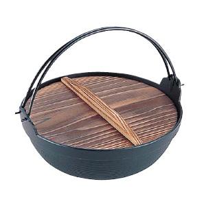 岩鋳 南部鉄器 電磁用 ふる里 鍋 21cm IH対応 ふる里鍋 21108