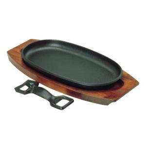 盛栄堂 及源 南部鉄器 新ステーキ皿 Mサイズ IH対応 F-56M