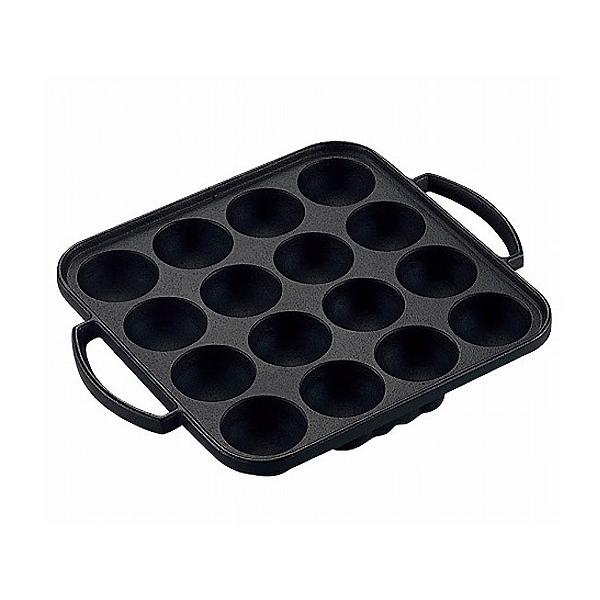 池永鉄工　IH対応 たこ焼きプレート （954099）＜16穴＞