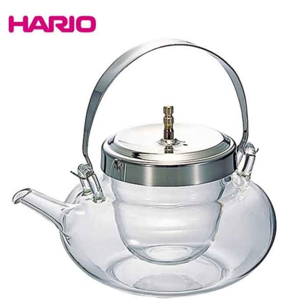 HARIO ハリオ 冷酒器 丸地炉利 M 360ml 2合 耐熱ガラス 日本製 IDX-2MSV