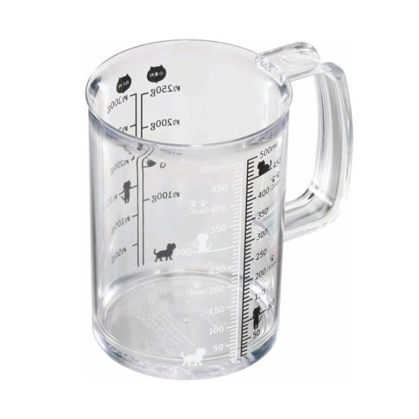 貝印 計量カップ MOTTERU Nyammy ねこの計量カップ 500ml DH2728【 ニャミ...