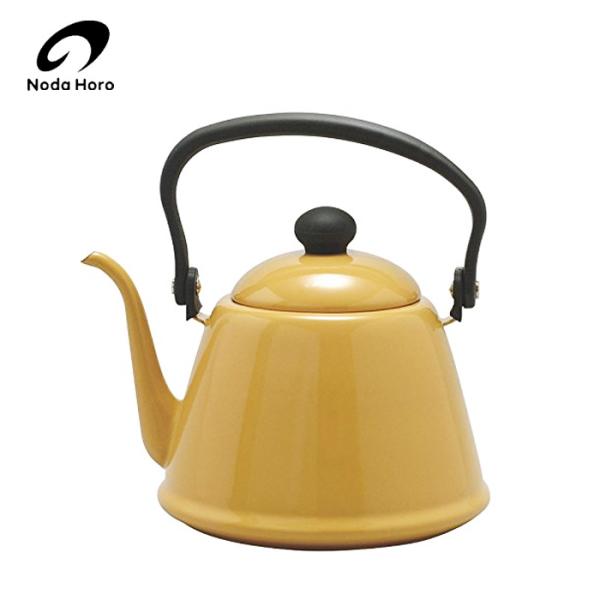 野田琺瑯 ドリップケトルII キャメル DK-200CA 日本製 琺瑯 ケトル ポット【送料無料】