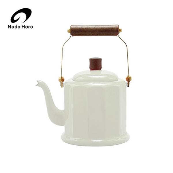 野田琺瑯 ロイヤルクラシック ケトル 2.0L ホワイト IH対応 ホーロー RCL-50K 日本製