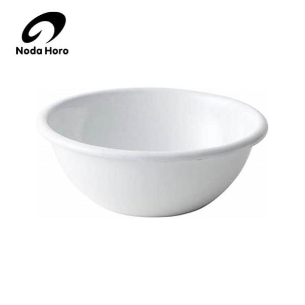 野田琺瑯 野田ホーロー ボール 10cm  全白  ホーロー容器 のだホーロー 日本製 NODAHO...