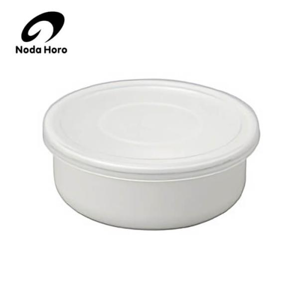 野田琺瑯 琺瑯 保存容器 ホワイトシリーズ ラウンド 12cm RD-12 日本製 ホーロー ホワイ...