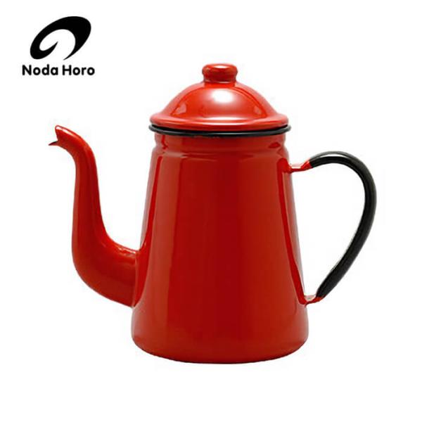 野田琺瑯 キリンコーヒーポット1.0Ｌ＜レッド＞【送料無料】