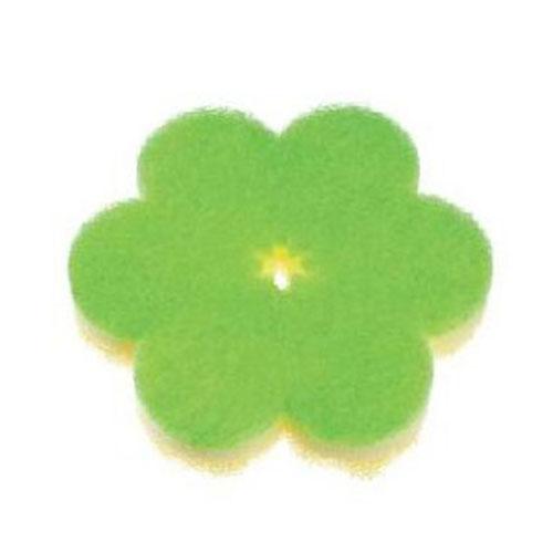 マーナ MARNA おはなスポンジ ( K-364G ) グリーン【4点までメール便送料無料】