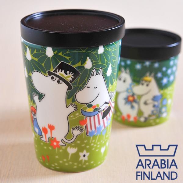 アラビア Arabia ムーミン トーベ・ヤンソン生誕100周年記念 ジャー ( フタ付き ) 40...