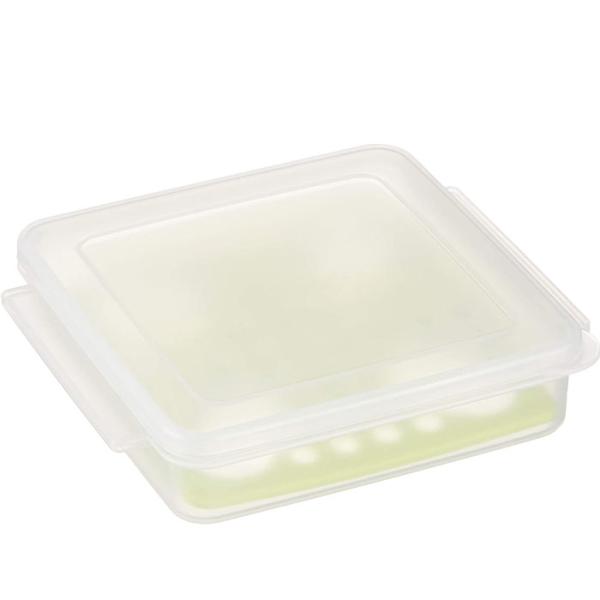 スケーター  ハムフレッシュキーパー  FKH1 ハム チーズ 保存容器 グリーン 日本製 スノコ付...