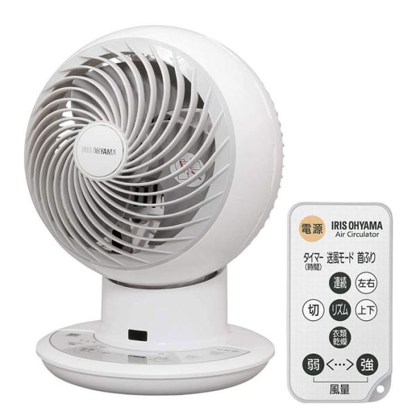 アイリスオーヤマ サーキュレーターアイ DC JET 15cm ホワイト PCF-SDC15T