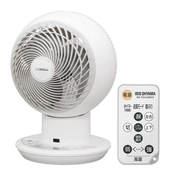 アイリスオーヤマ サーキュレーターアイ DC JET 18cm ホワイト PCF-SDC18T