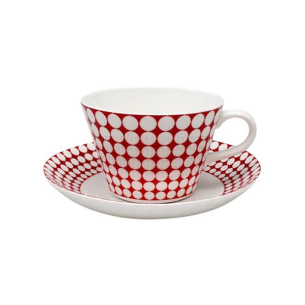 グスタフスベリ EVA 493-06 コーヒーカップ&amp;ソーサー 復刻版 並行輸入品