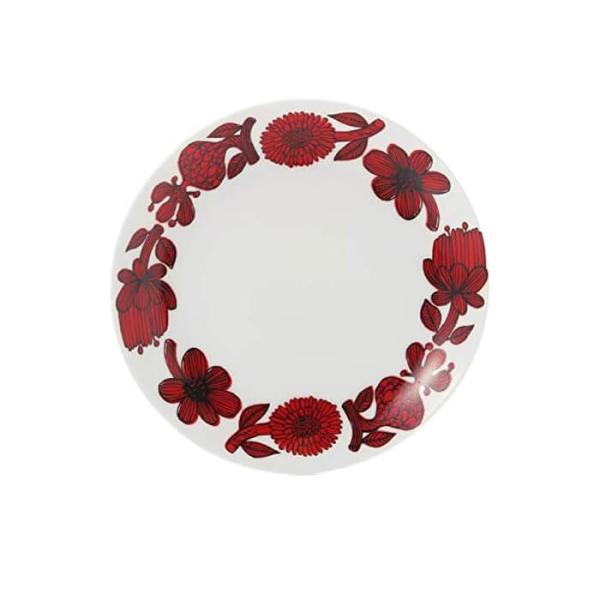 グスタフスベリ RED ASTER 495-02 プレート22cm 【復刻版】
