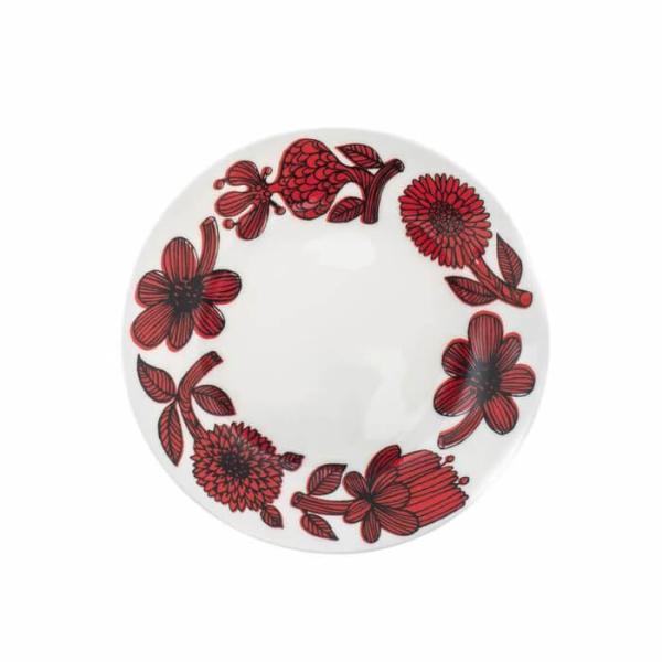 グスタフスベリ RED ASTER レッドアスター 495-03 プレート18cm 復刻版 並行輸入...