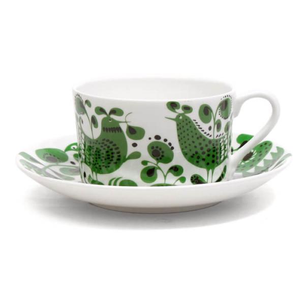 グスタフスベリ TURTUR 4978 ティーカップ&amp;ソーサー Gustavsberg チュールチュ...