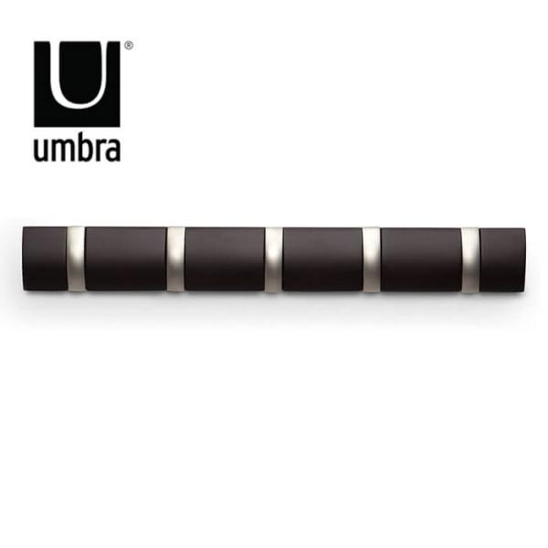 アンブラ umbra 壁掛けフック フリップフック 5 エスプレッソ 2318850213