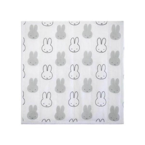オカトー miffy かや織りふきん 3P 顔だけミッフィー タオル　クロス　ふきん　綿　キッチン用...