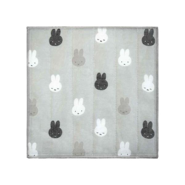 オカトー miffy かや織りふきん 3P ならびミッフィー タオル　クロス　ふきん　綿　キッチン用...