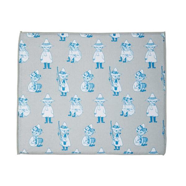 オカトー MOOMIN 吸水水切りマット 40×50 スナフキン ムーミン キッチン 水切り マット...