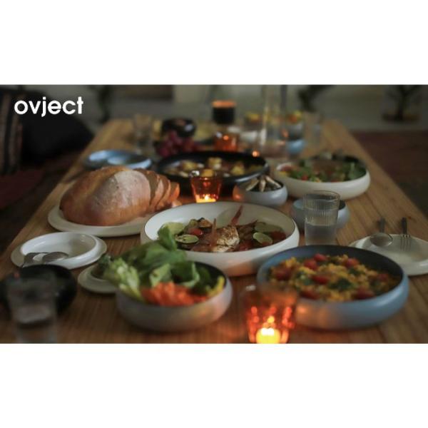ハース ovject オブジェクト ボウル 24cm O-EBL24-MWH 送料無料 大皿 鉢 琺...
