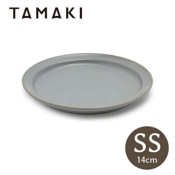 丸利玉樹利喜蔵商店 エッジライン プレート SS 14cm グレー T-788431 TAMAKI ...