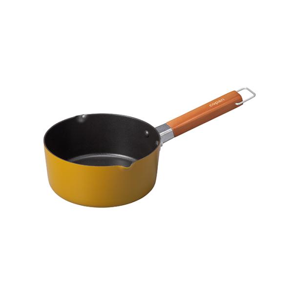 CBジャパン copan IH対応 ちょこっとミルクパン 16cm マスタード 鍋 片手鍋 ミルクパ...