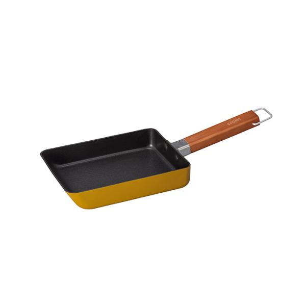 CBジャパン copan IH対応 ちょこっと卵焼きパン マスタード 卵焼き 玉子焼き たまご焼き ...