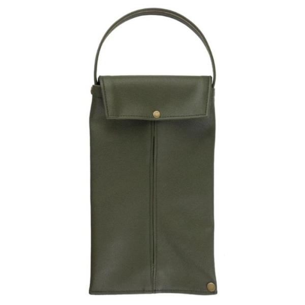 クラスアップ ティッシュケース TC-H19 KA　カーキ　ボックス　インテリア　合皮　レザー　おし...