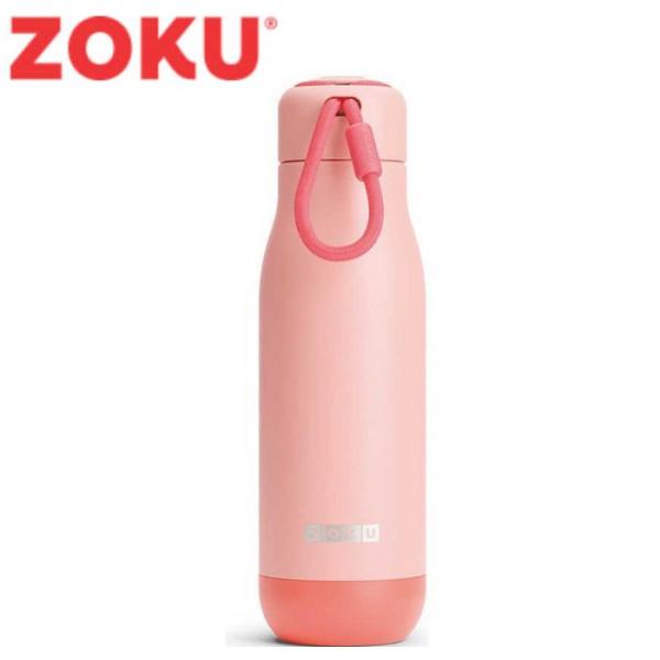 ZOKU ステンレススチールボトル 500ml  マットコーラル 39496 水筒　アウトドア　ドリ...