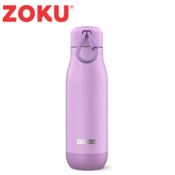 ZOKU ステンレススチールボトル 500ml マットラベンダー 39497   水筒　アウトドア　...