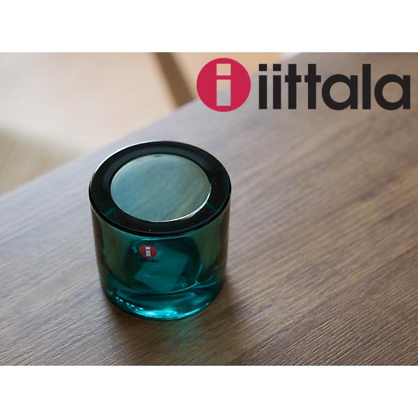 イッタラ iittala KIVI キヴィ キャンドルホルダー 60mm 4164 シーブルー 【並...