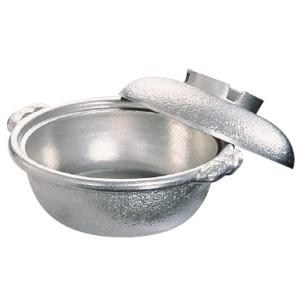 アルミ 土鍋(白仕上風) 33cm