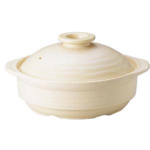 IHサーマテック 土鍋　ベージュ 9号