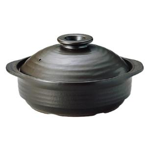 IH サーマテック 土鍋 ブラック 9号