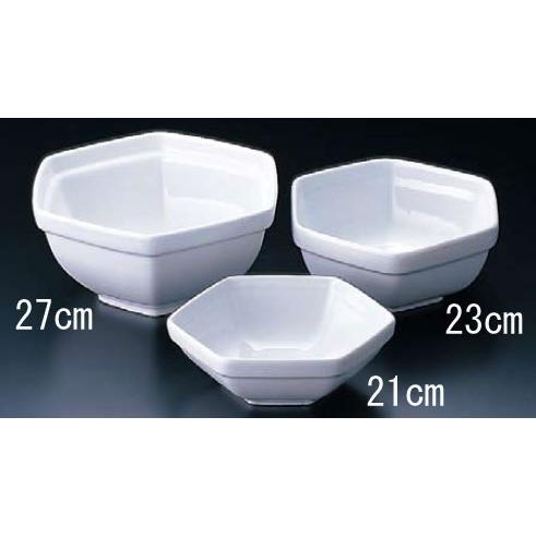 ロイヤル バンケットウェアー 六角サラダボール21cm＜PG460-21＞