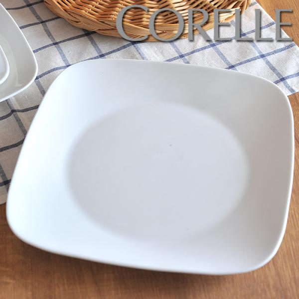 コレール/Corelle ピュアホワイト スクエア プレート 大 【CORELLE/Pure Whi...
