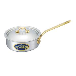 キングデンジ 浅型片手鍋 21cm(2.2L) 送料無料