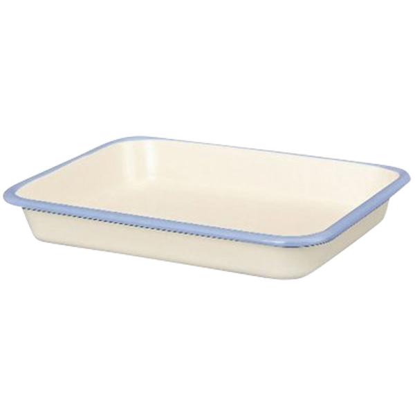 富士ホーロー ホーローバット LL ホワイト Fuji Horo 白 日本製