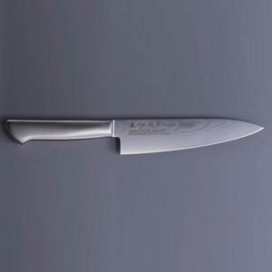 関孫六 包丁 牛刀 18cm (180mm) 関の刃物 貝印 ダマスカス 33層
