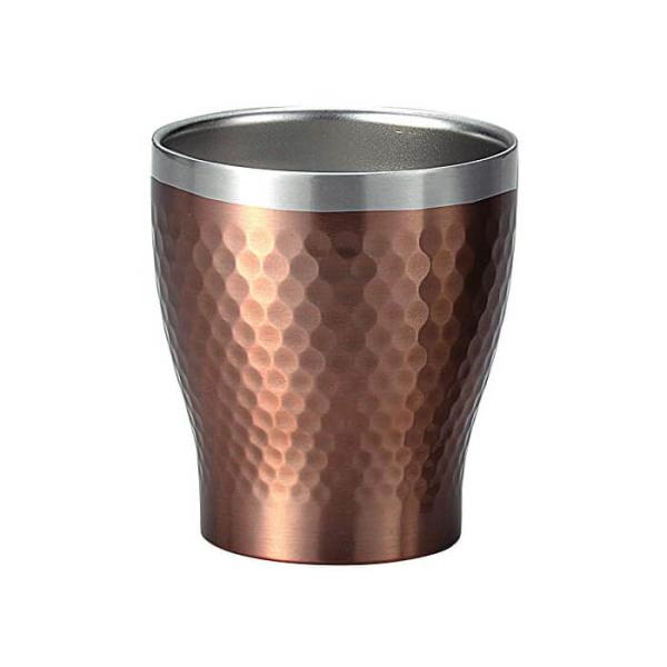 父の日 前畑 リュクス メタルサーモロックカップ（ＢＲ） ブラウン 290ml 真空断熱 二重構造 ...