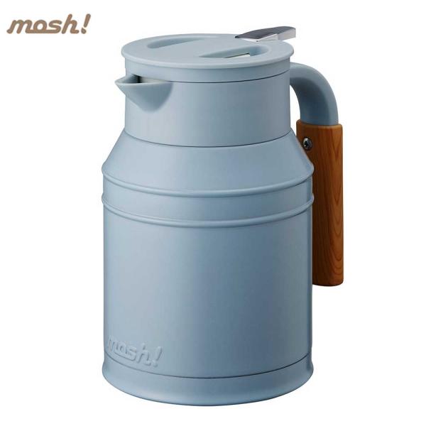 ドウシシャ mosh! 卓上ポット タンク 1.0L ターコイズ DMTK1.0TU モッシュ 保温...