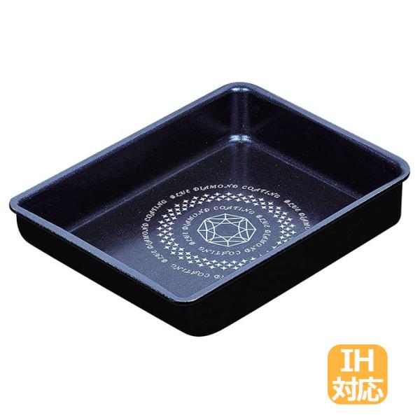 パール金属 IH対応 卵焼き器 ルクスパン ブルーダイヤモンドコート 玉子焼 HB-2439 玉子焼...