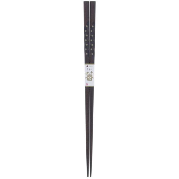 【メール便14本まで対応可能】イシダ お箸 鎌倉小紋 23cm 12251