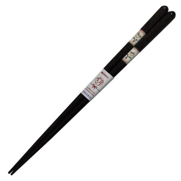 【メール便14本まで対応可能】イシダ お箸 食洗箸 みみずく 21cm 12436