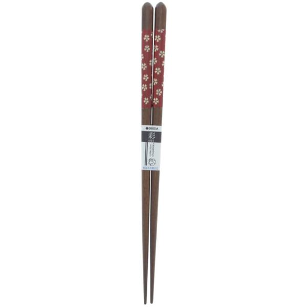 イシダ お箸 食洗箸 桜 20.5cm 11236 おはし 箸 天然木 日本製 桜模様【14点までメ...